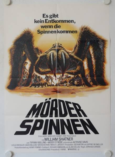 Mörderspinnen originales deutsches Filmplakat